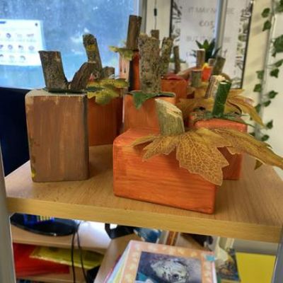 Some beautiful Autumn craft this October.